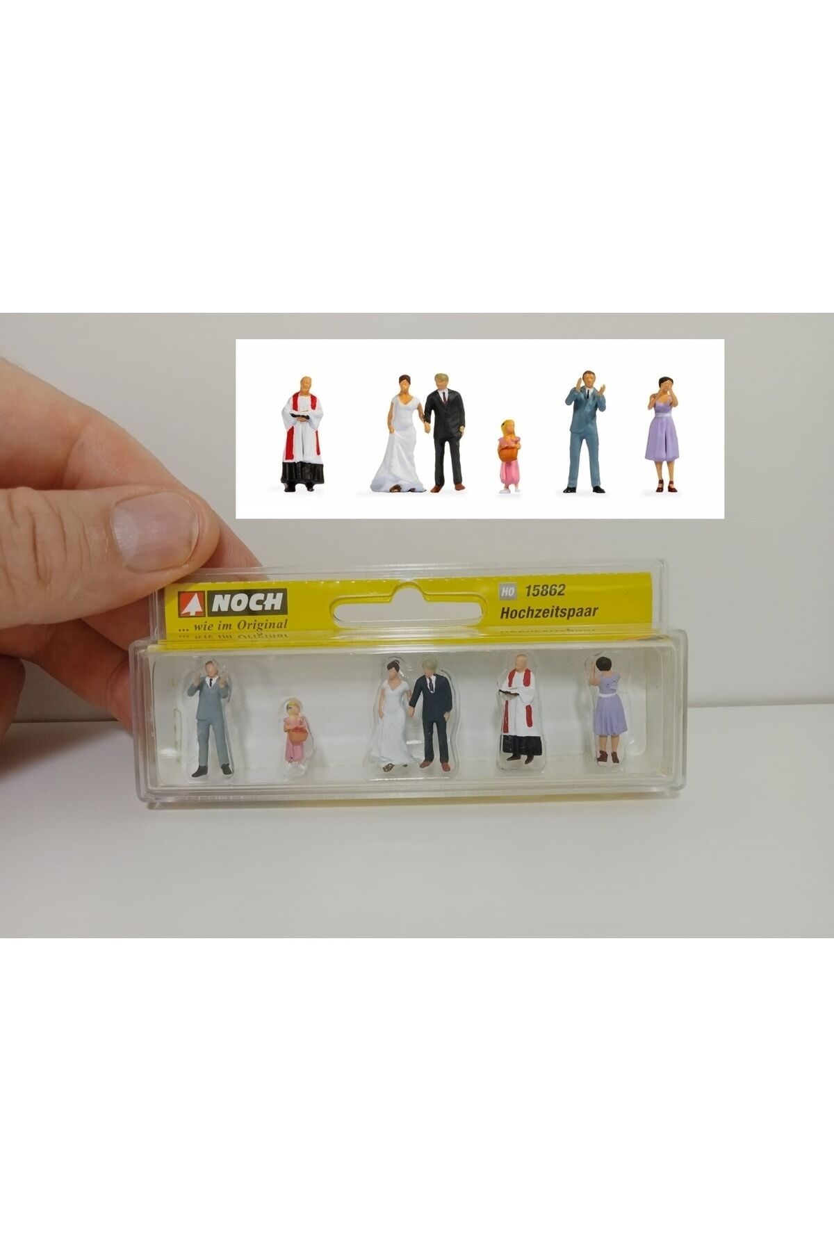 1:87 Ho Gelin ve damat Minyatür Figür Seti.