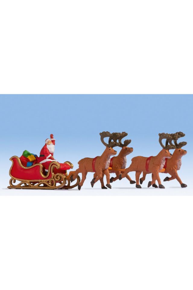 1:87 Ho Noel Baba Minyatür Figür Seti.