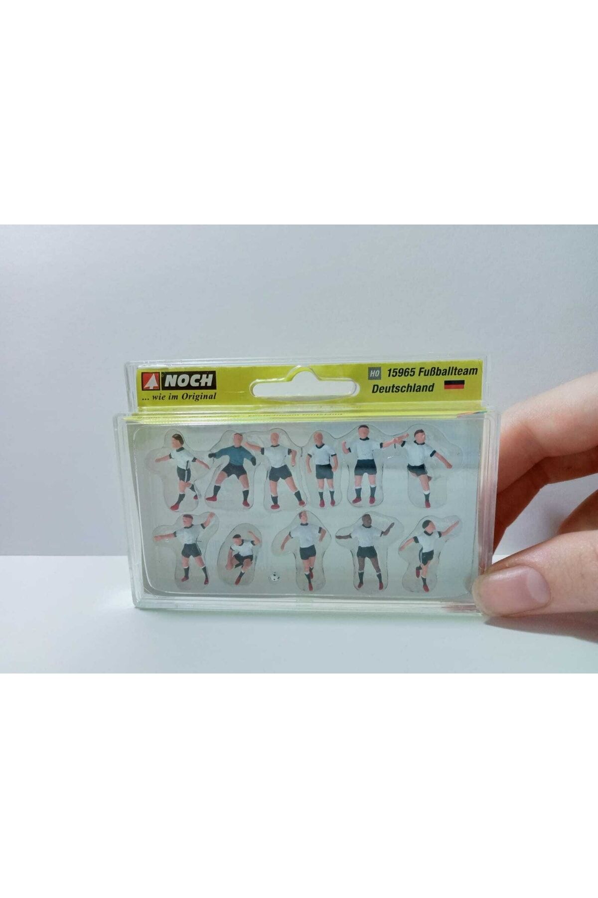 1:87 Ho Ölçek'li Futbolcular Minyatür Figür Seti.
