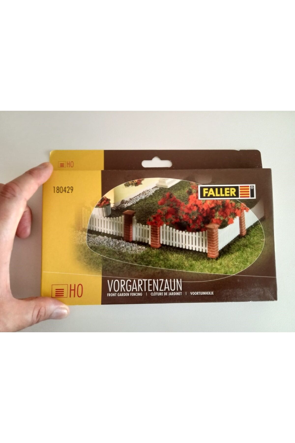 1:87 Ho Beyaz Bahçe Çitleri / Minyatür Maket