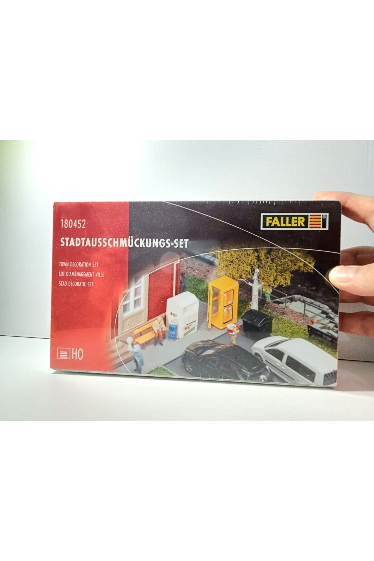 1:87 Ho Maket Diorama Şehir Detay Seti -180452