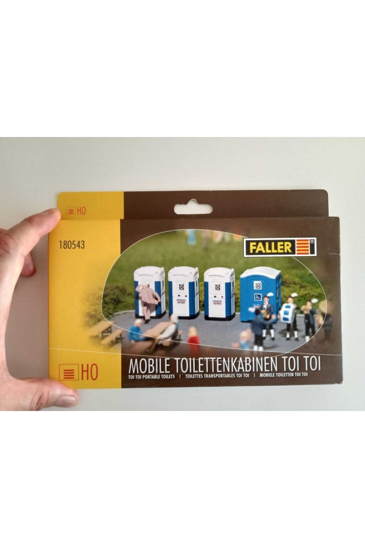 1:87 Ho Portatif Tuvaletler Maket Detay Seti