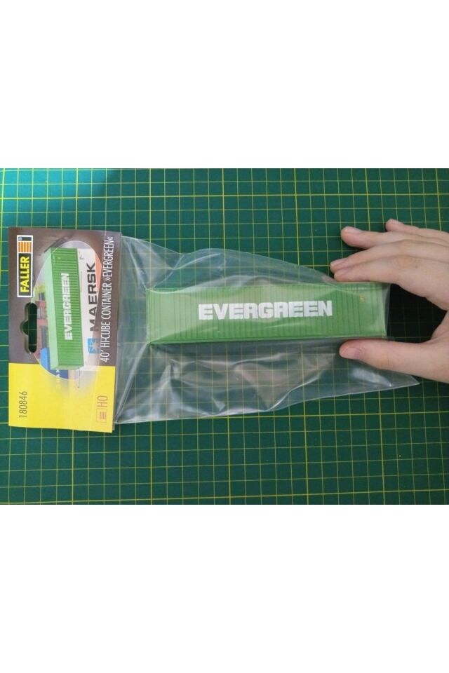 1:87 Ho Maket 40' Hi-cube Konteyner Evergreen-180846
