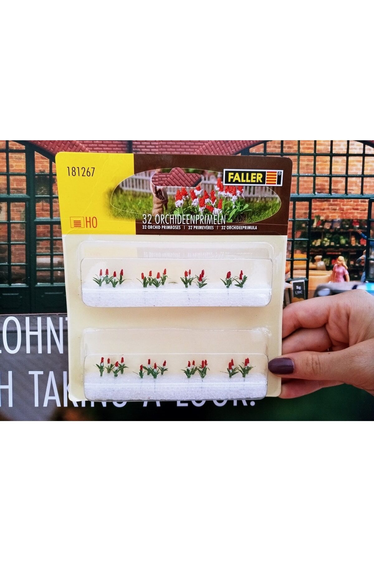 1:87 Ho Orkide Maket 32 Adet -181267