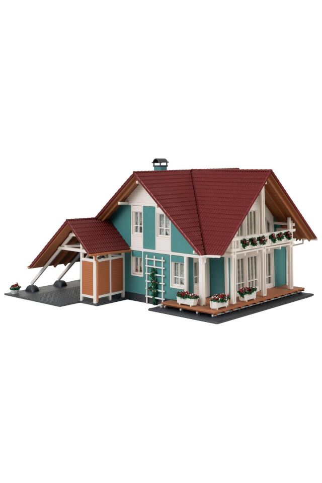 1:87 Modern Villa garajlı  Maket Ev
