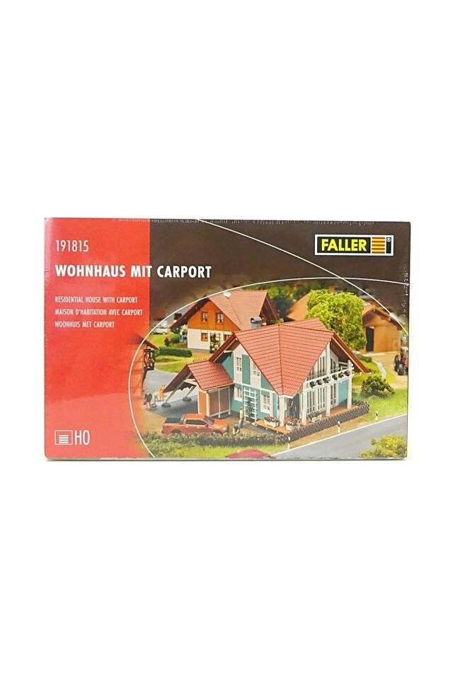 1:87 Modern Villa garajlı  Maket Ev