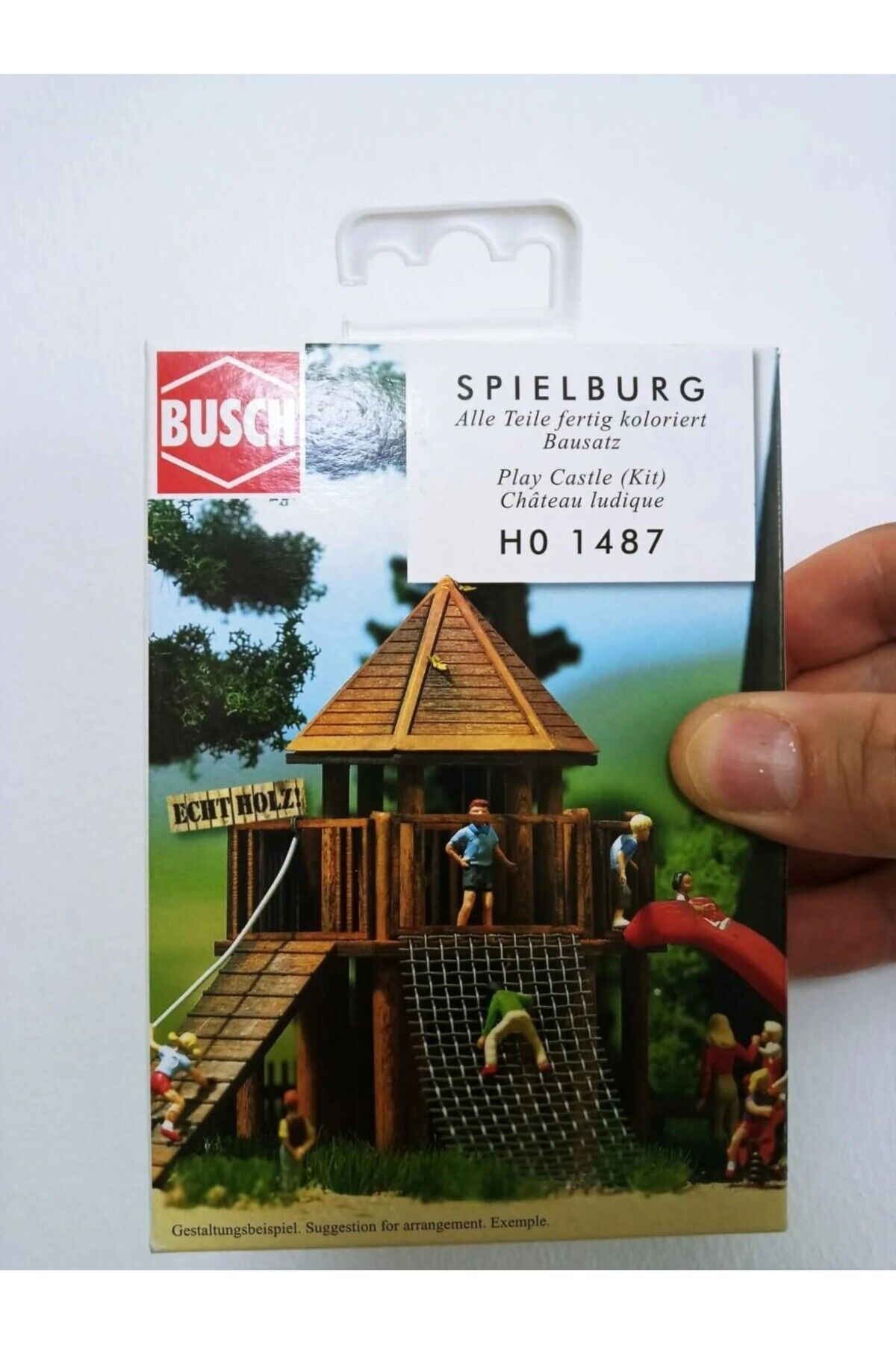 1:87 Ho Oyun Kalesi  Maket ( 5 X 9 Cm)