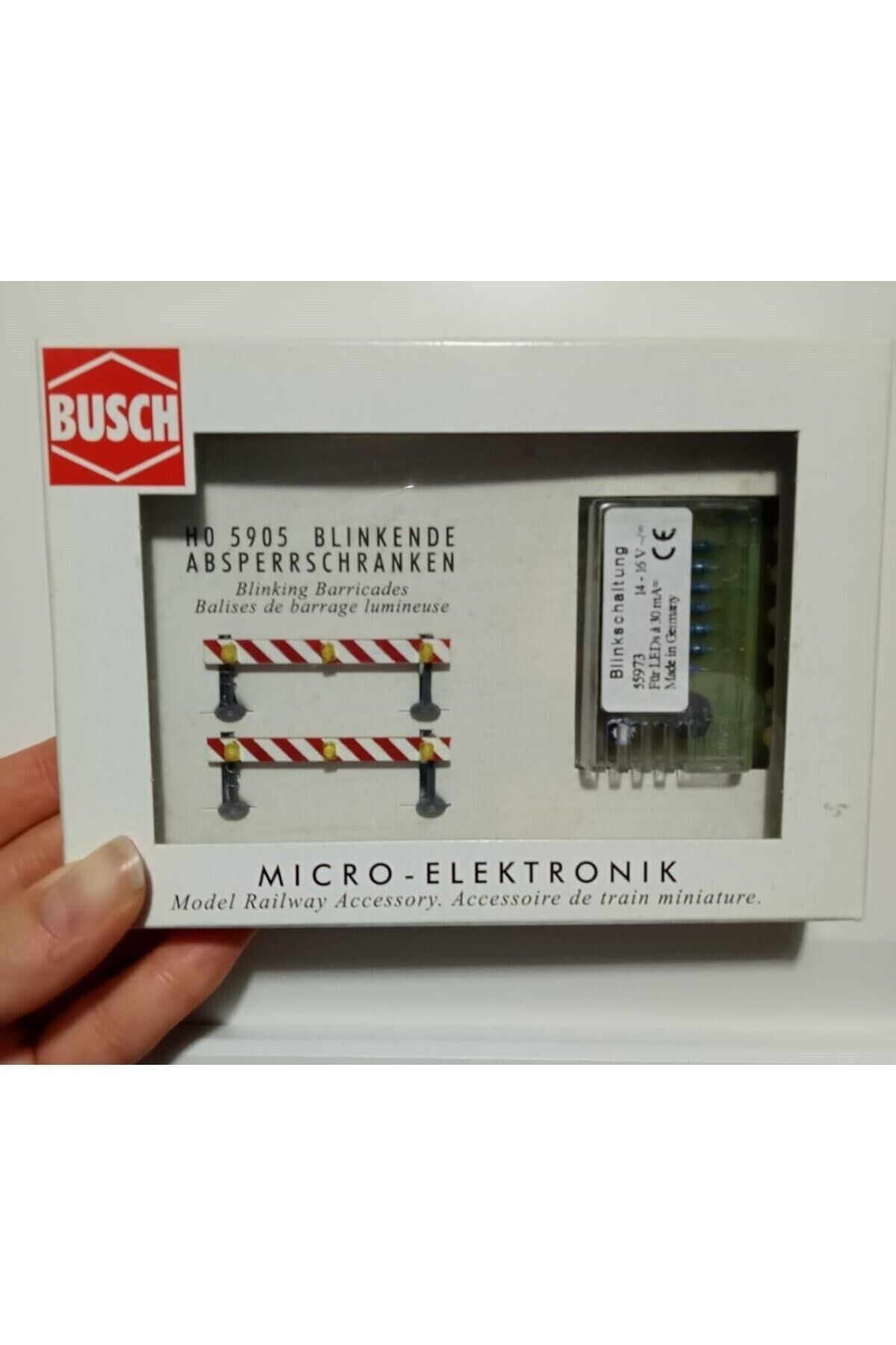Maket Elektrikli Barikat - 1/87