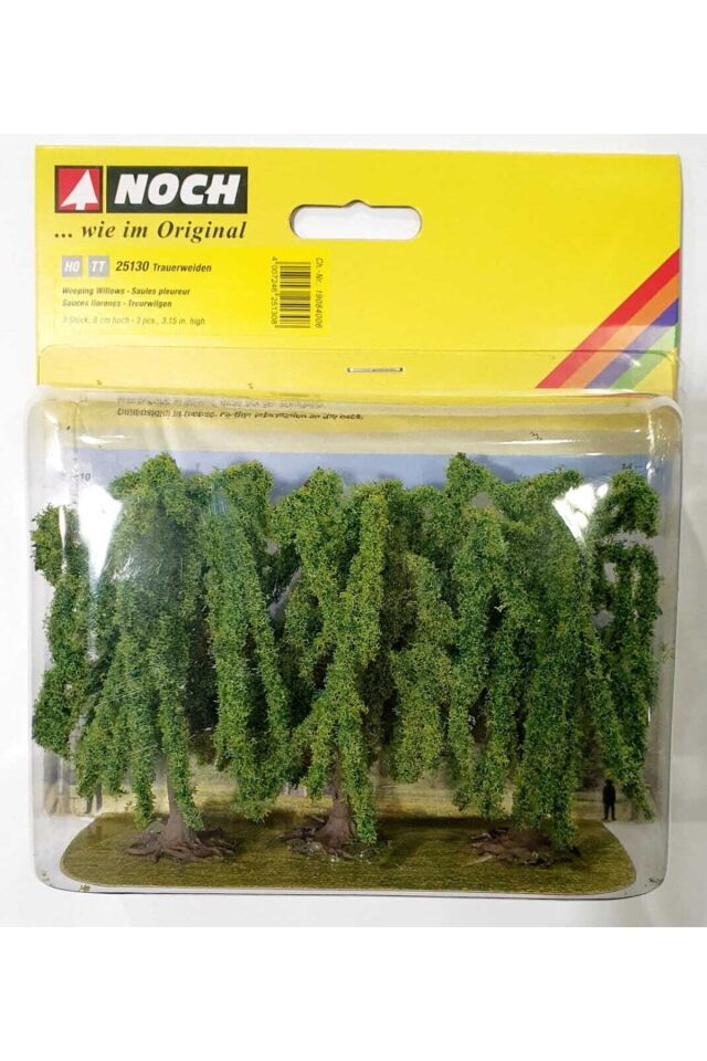 1:87 Ho Söğüt Ağaçları Maket ( 3 Adet ) 8 Cm Yüksekliğinde
