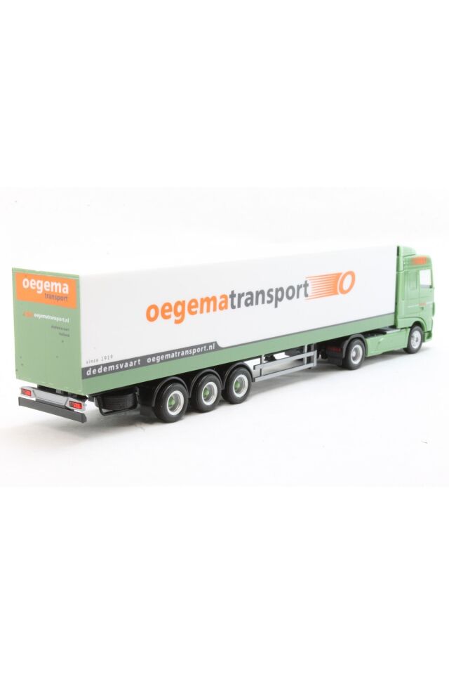 1:87 Ho Herpa DAF XF SC Euro 6 Koffer-Sattelzug Oegema (NL) MİNYATÜR MODEL