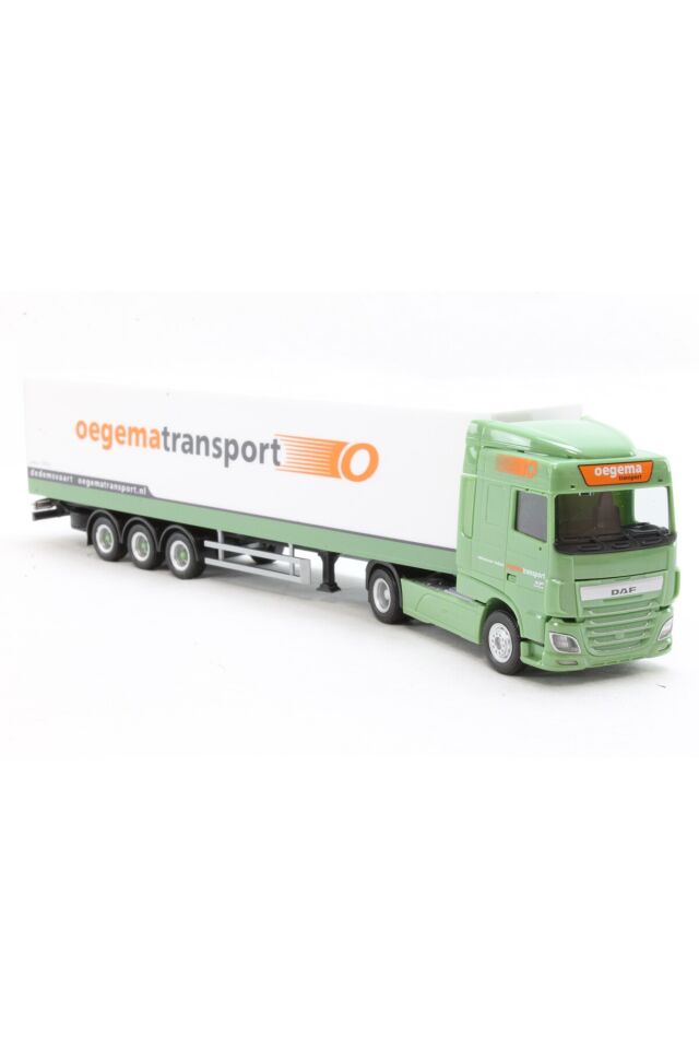 1:87 Ho Herpa DAF XF SC Euro 6 Koffer-Sattelzug Oegema (NL) MİNYATÜR MODEL