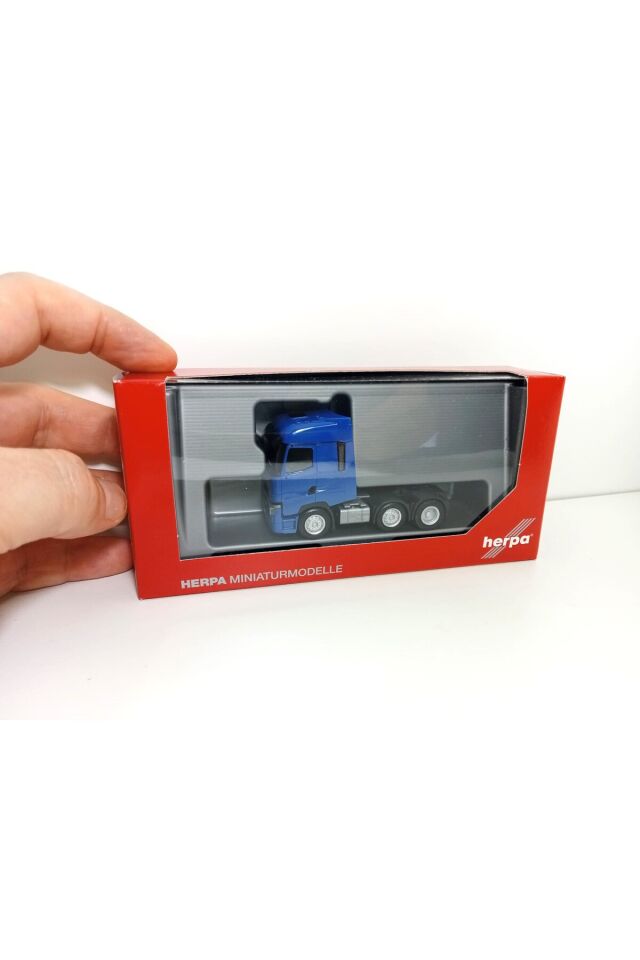1:87 Ho Renault T Facelift Blue Çekici ( Minyatür Model )