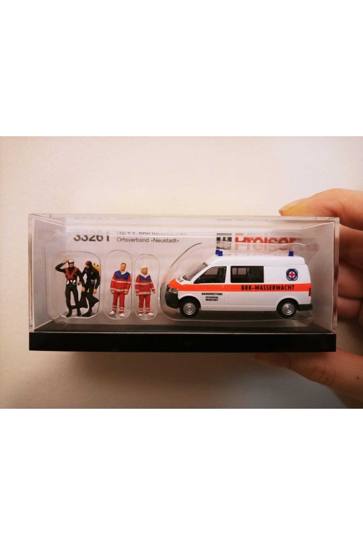 1:87 Ho Exclusive Brk Su Altı Arama Kurtarma Ekibi Araçlı Figür Set