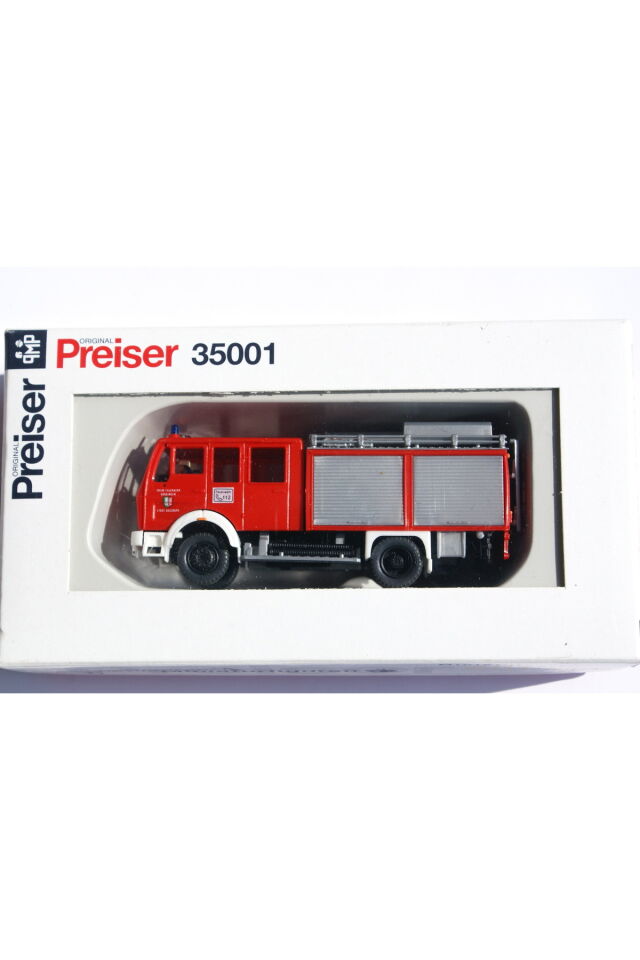 1:87 Ho Mercedes-Benz  1019  AF/36 ZIEGLER TANK PUMPER TLF 16 İTFAİYE ( MİNYATÜR MODEL )