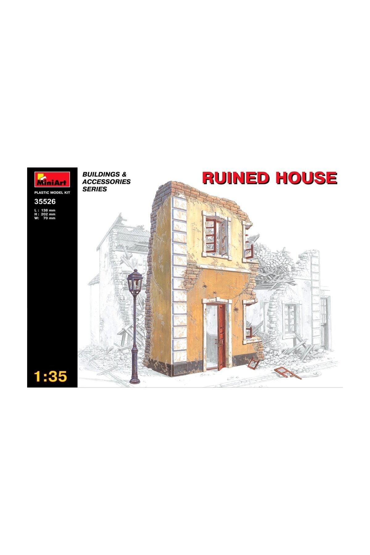 1:35 Ölçek Ruıned House