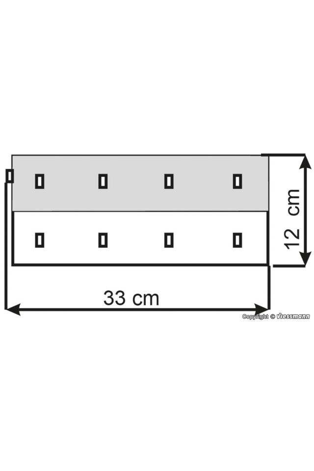 1:87 Ho Büyük Araç garajı Maketi