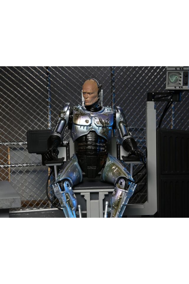 Ultimate Robocop figür sandalyeli Set ( 18 Cm Yüksekliğinde )