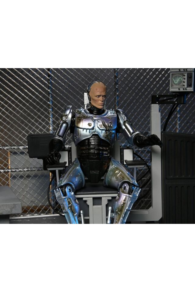 Ultimate Robocop figür sandalyeli Set ( 18 Cm Yüksekliğinde )