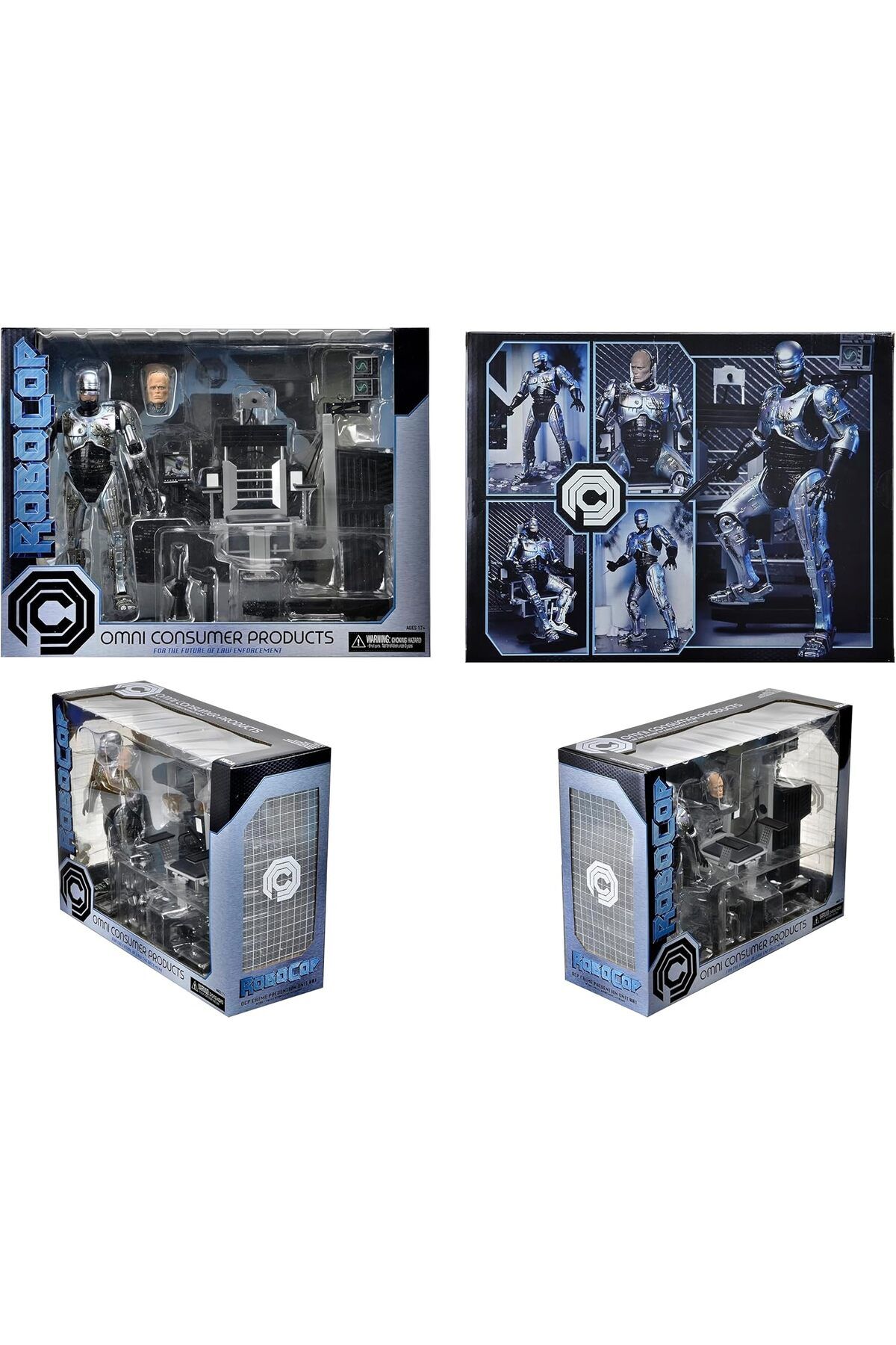 Ultimate Robocop figür sandalyeli Set ( 18 Cm Yüksekliğinde )