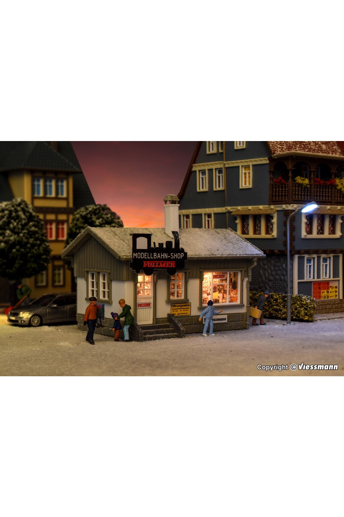 1:87 Ho Maket Model Tren Dükkanı