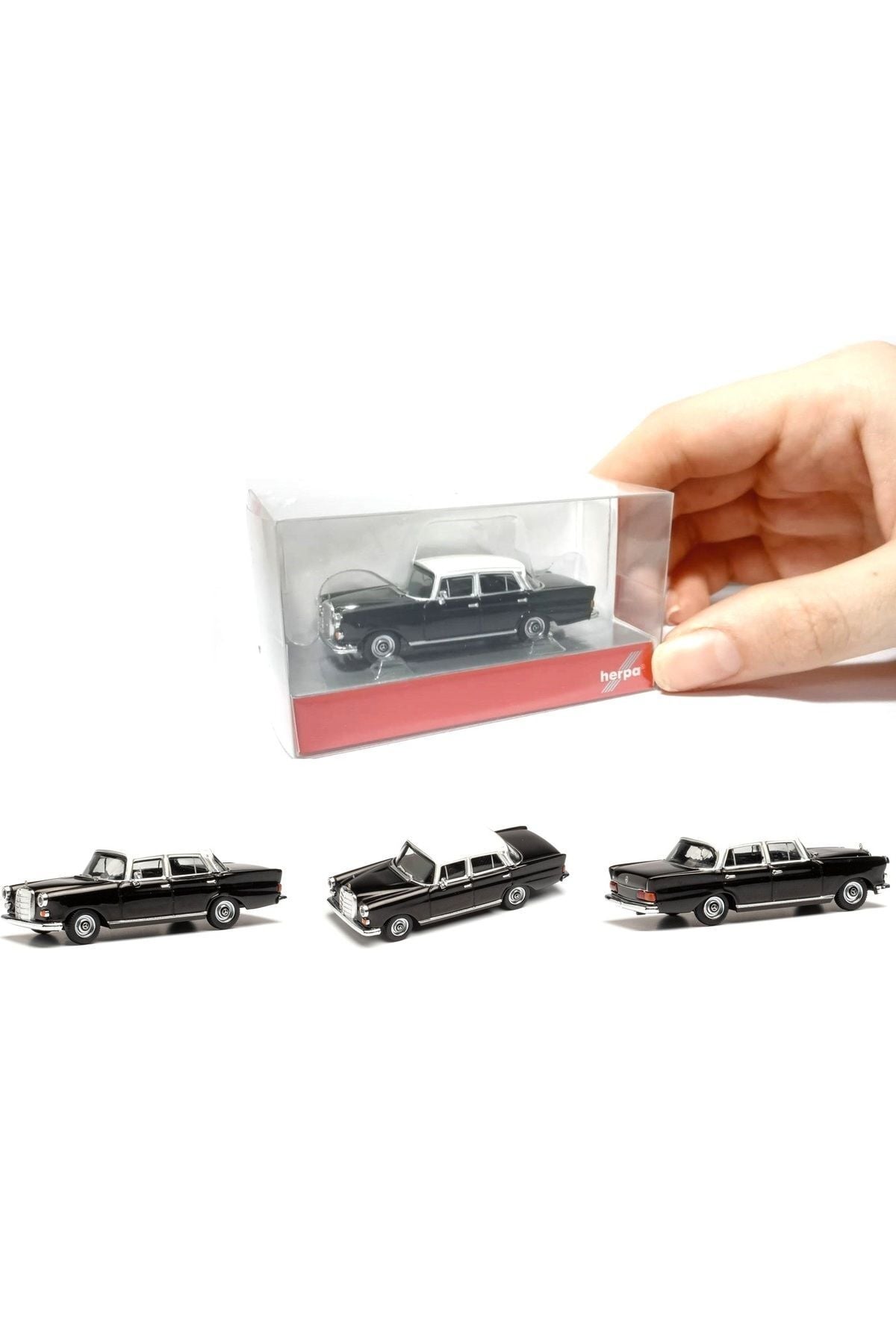 1/87 Ho Mercedes-Benz 200 / Minyatür Plastik Model