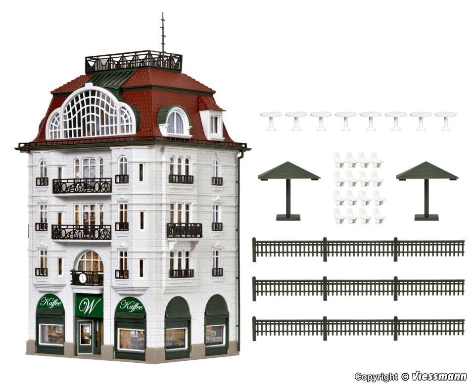 1/87 Ho Vienna Cafe Teraslı Apartman Binası