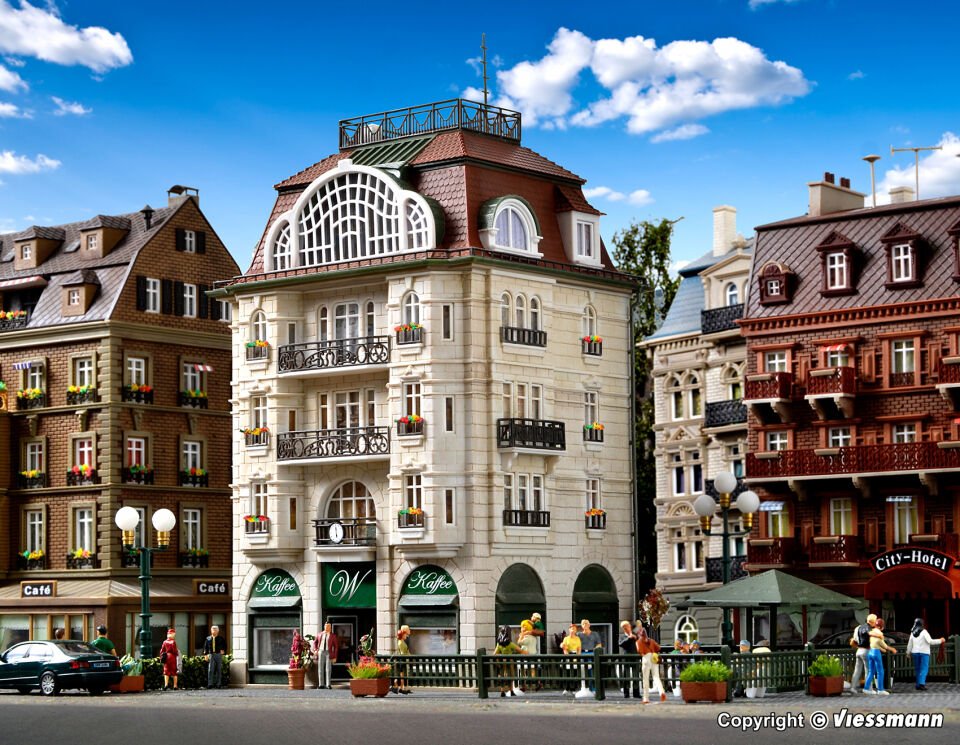 1/87 Ho Vienna Cafe Teraslı Apartman Binası