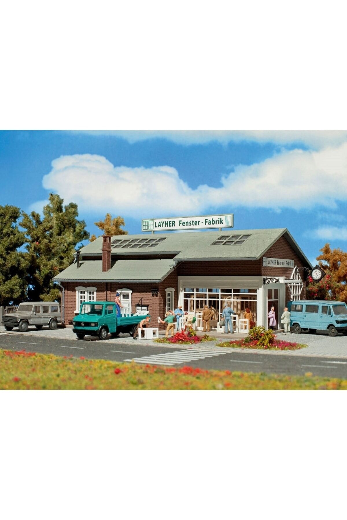 1/87 Ho Vollmer Pencere Fabrikası Maket