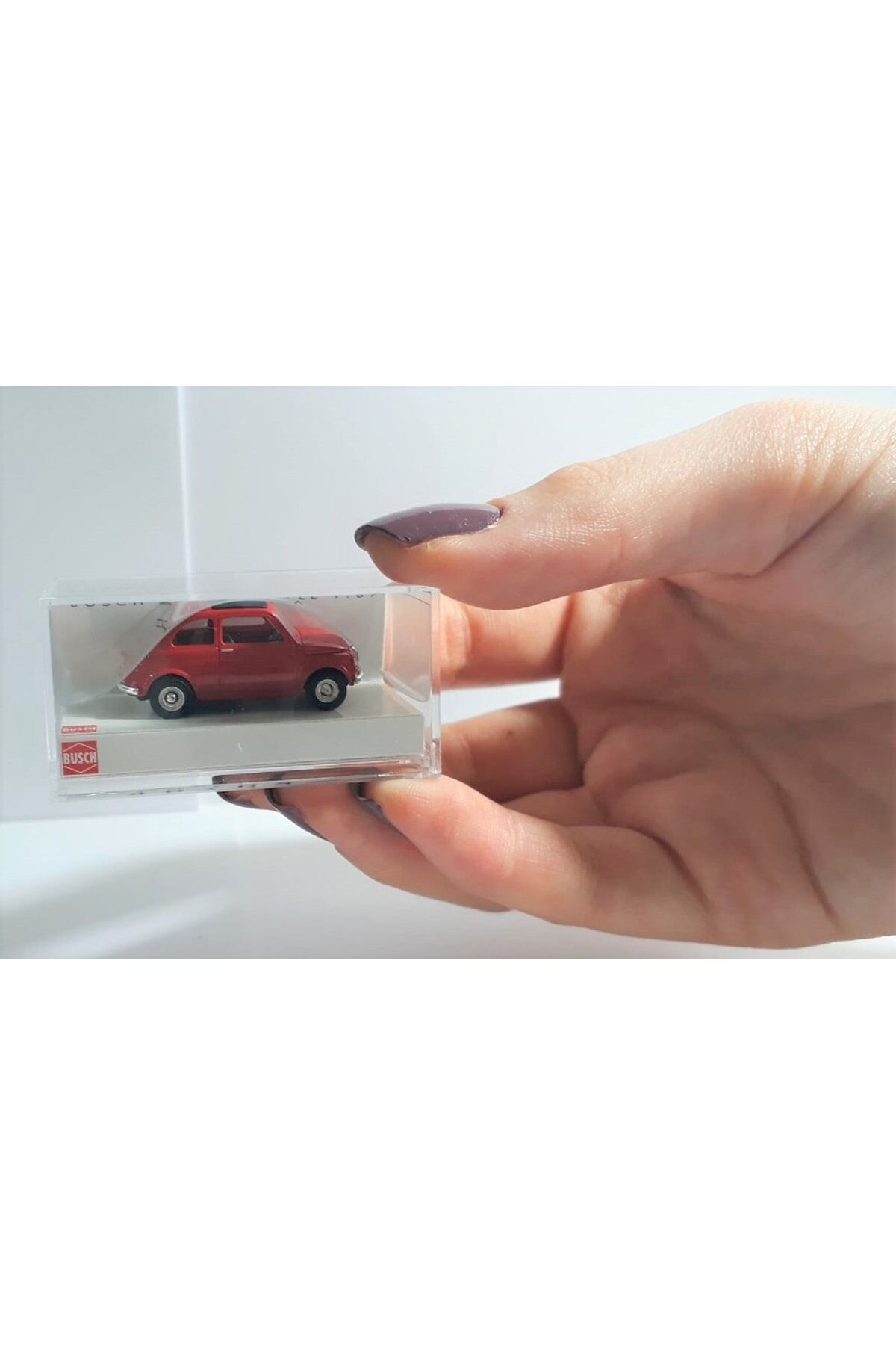 1/87 Ho Ölçek Fiat 500 -minyatür Model