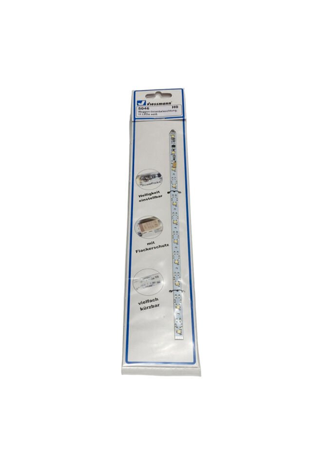 1:87 H0 Vagon iç aydınlatması, 11 LED beyaz (25,4 Cm uzunluk )
