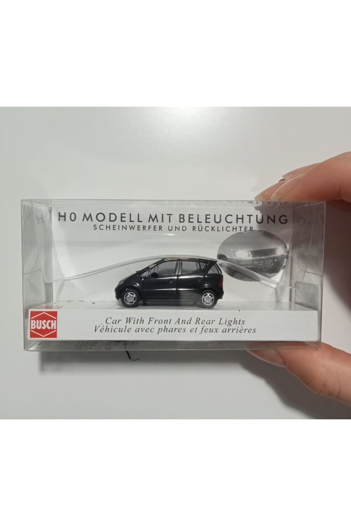 1:87 Ho Mercedes Benz A-klasse Işıklı / Minyatür Model