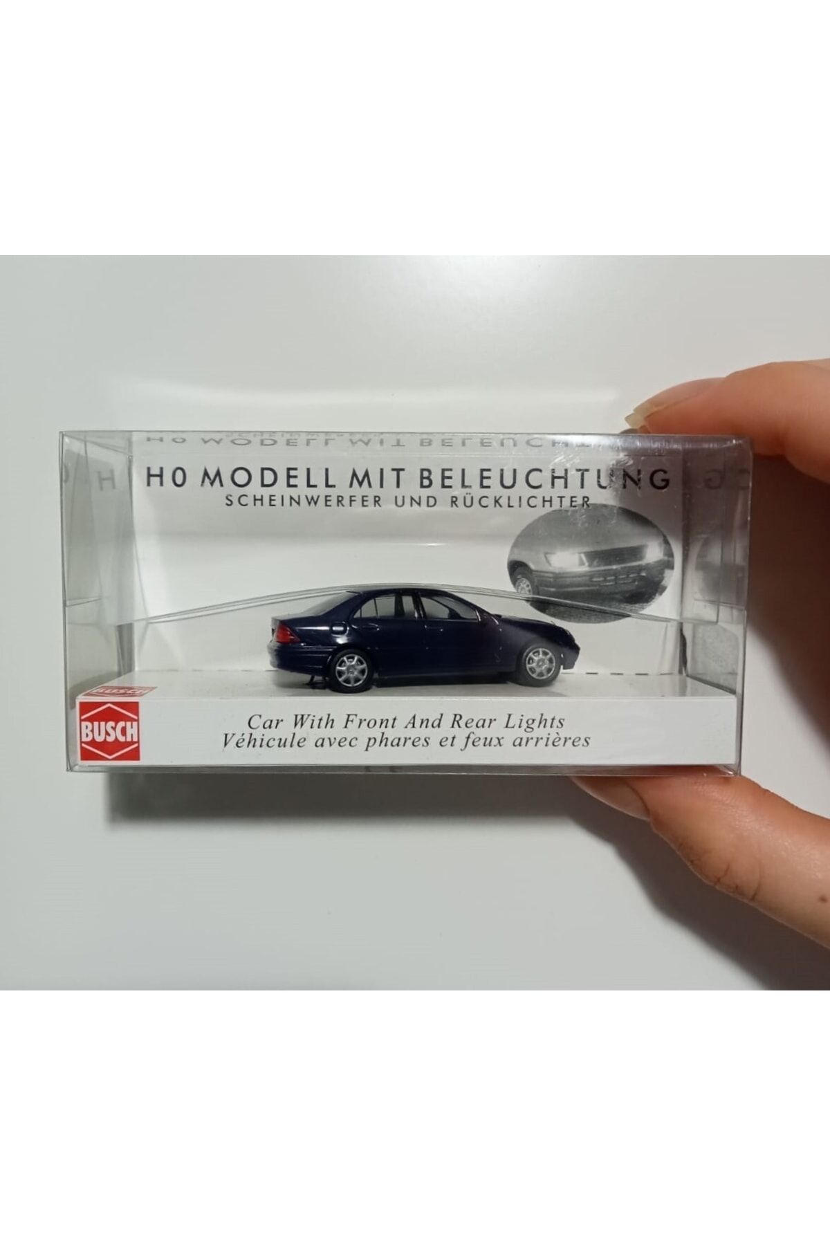 1:87 Ho Mercedes Benz C-klasse Işıklı / Minyatür Model