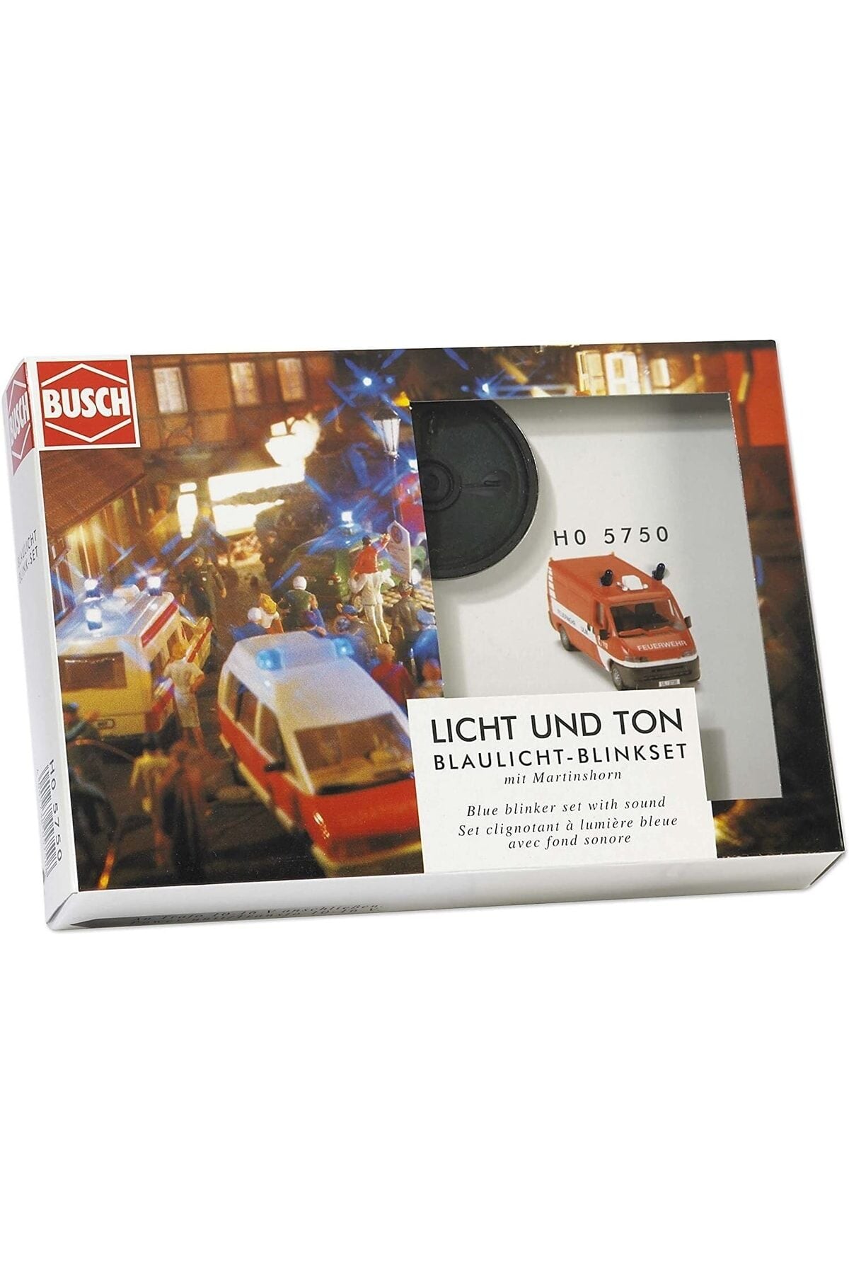 1:87 Ho Ölçekli Maket Araçlar İçin Blue Light Blinker