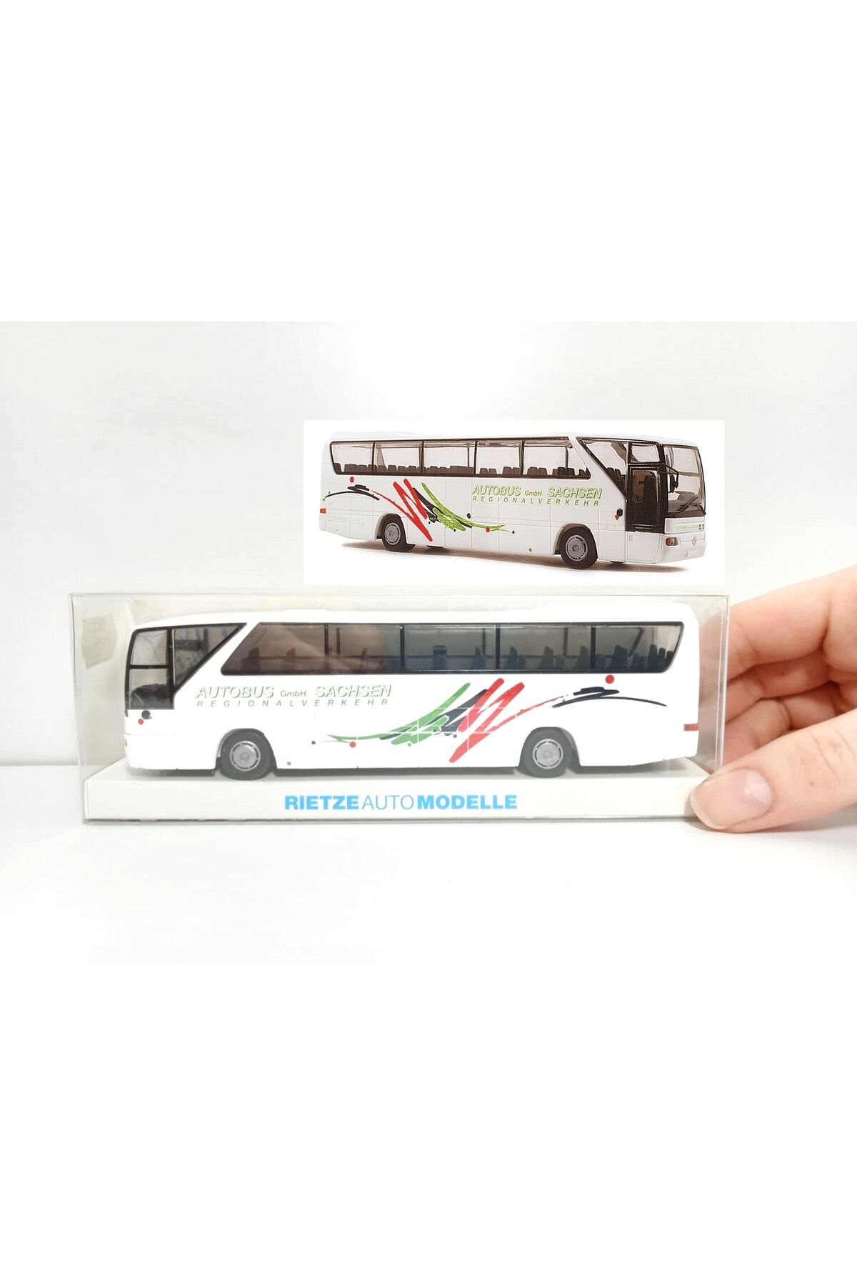 1:87 Ho Rietze Mercedes Benz O 350 Minyatür Otobüs Modeli