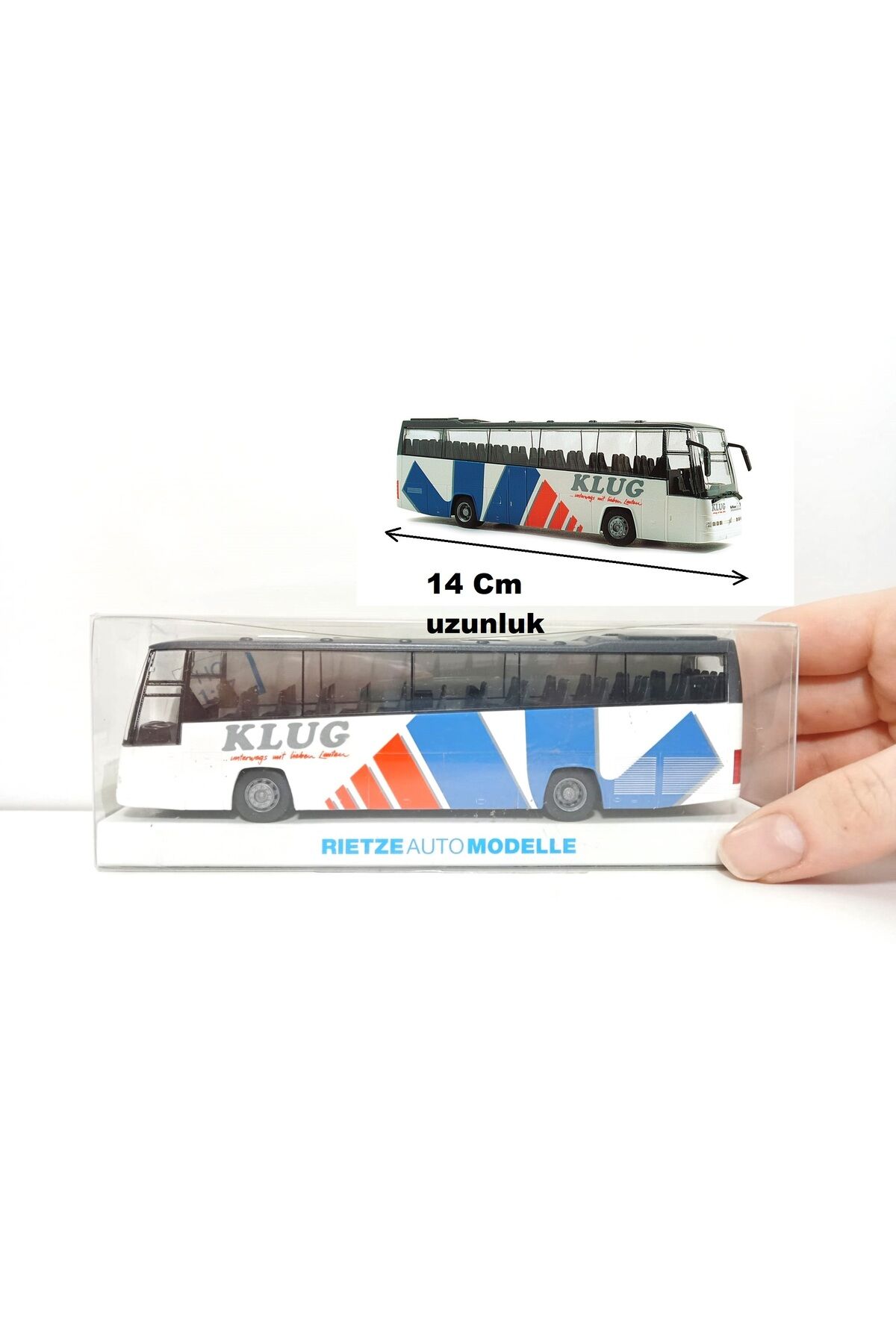 1:87 Ho Rietze Volvo B12 Minyatür Otobüs Modeli