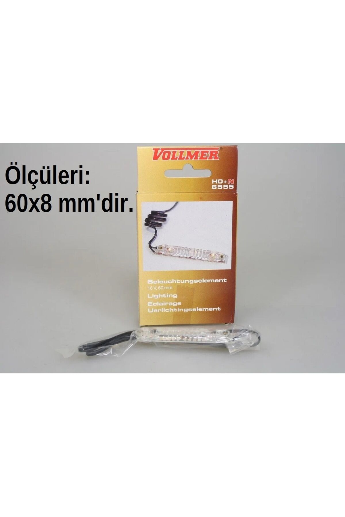 1:87 Ho Maket Istasyon Peron Aydınlatması – 6555