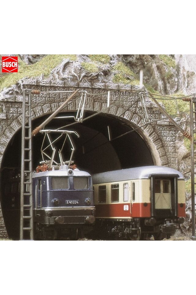 1:87 Ho Maket 2 Hatlı Tünel Girişi ( 2 Adet )