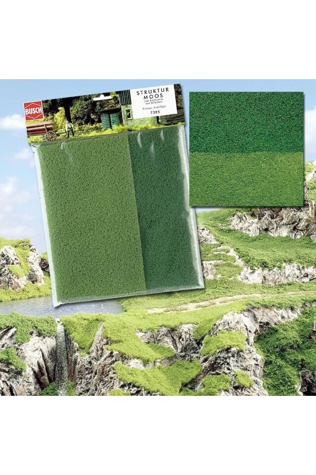 Maket Diorama Dağ ,tepe Arazi Dikim Ve Yapraklama Bitki Dokusu