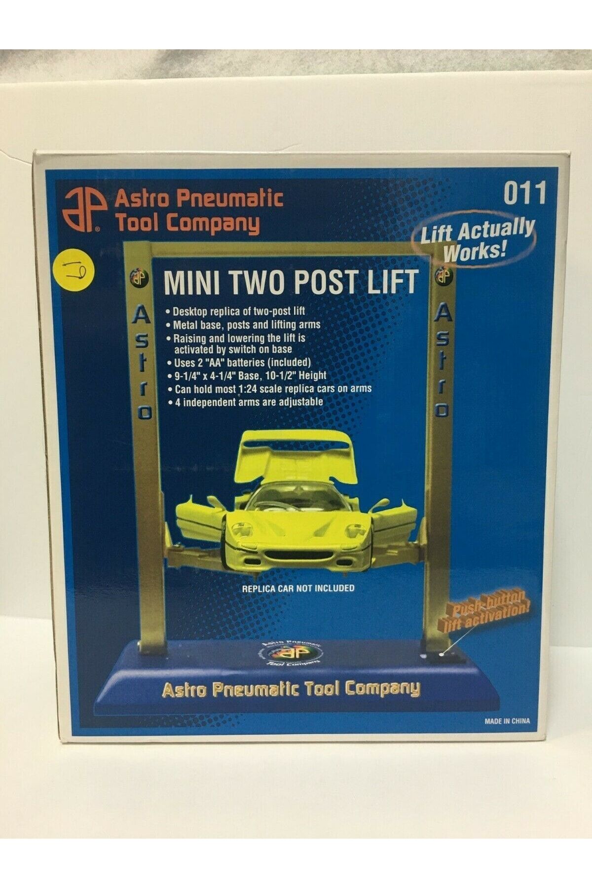 1/18 - 1/24 Scale Car - Mini Two Post Lift