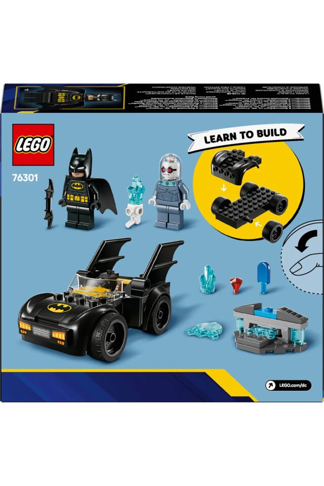 ® DC Batman™: Batman ve Batmobile™, Mr. Freeze™’e Karşı 76301 - 4+ Yaratıcı Oyuncak Yapım Seti (63P)