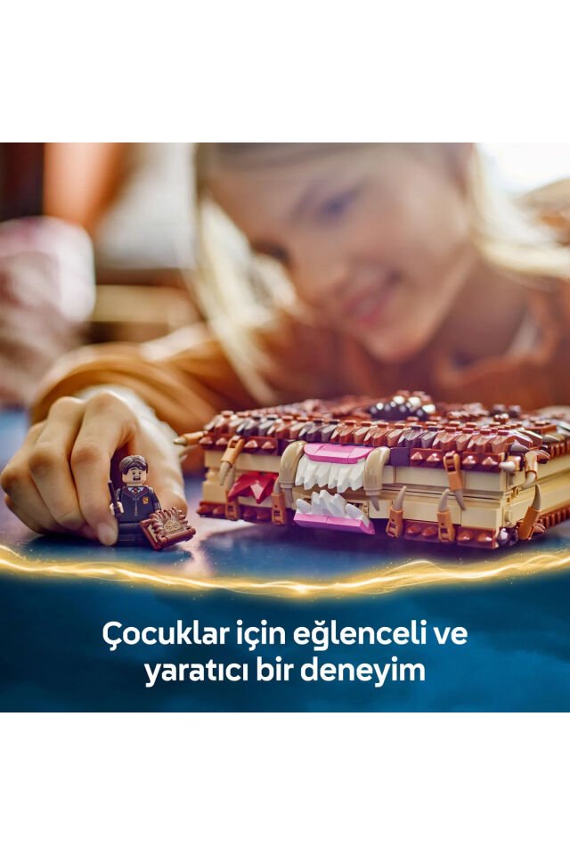 ® Harry Potter™ Isıran Canavar Kitap 76449 - 9+ Çocuklar için Yaratıcı Oyuncak Yapım Seti (518P)