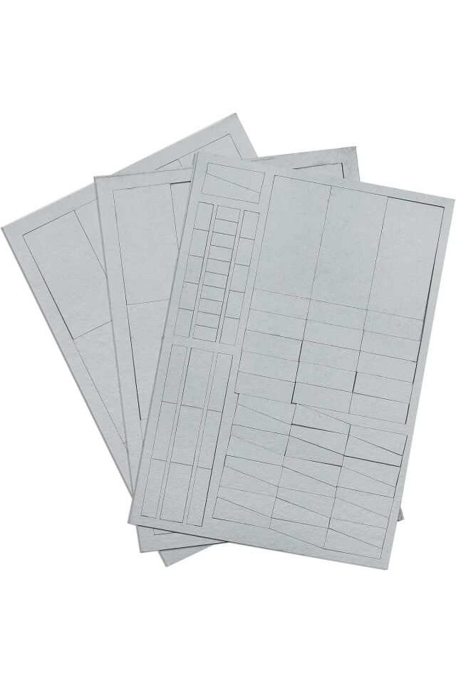 1:87 HO/TT/N Betonplatten-Straße ( Maket Beton zemin yolu )