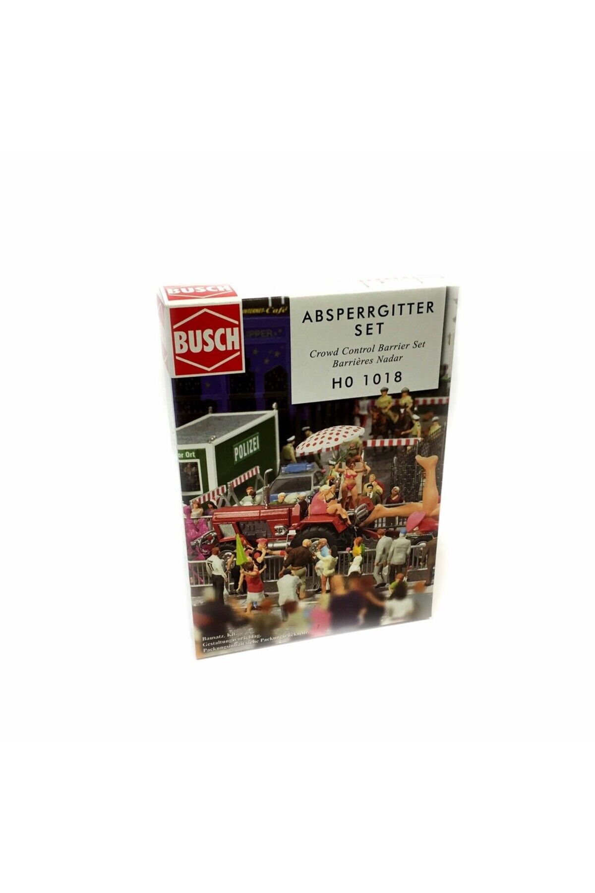 1:87 Ho Güvenlik Bariyer Seti Minyatür Maket