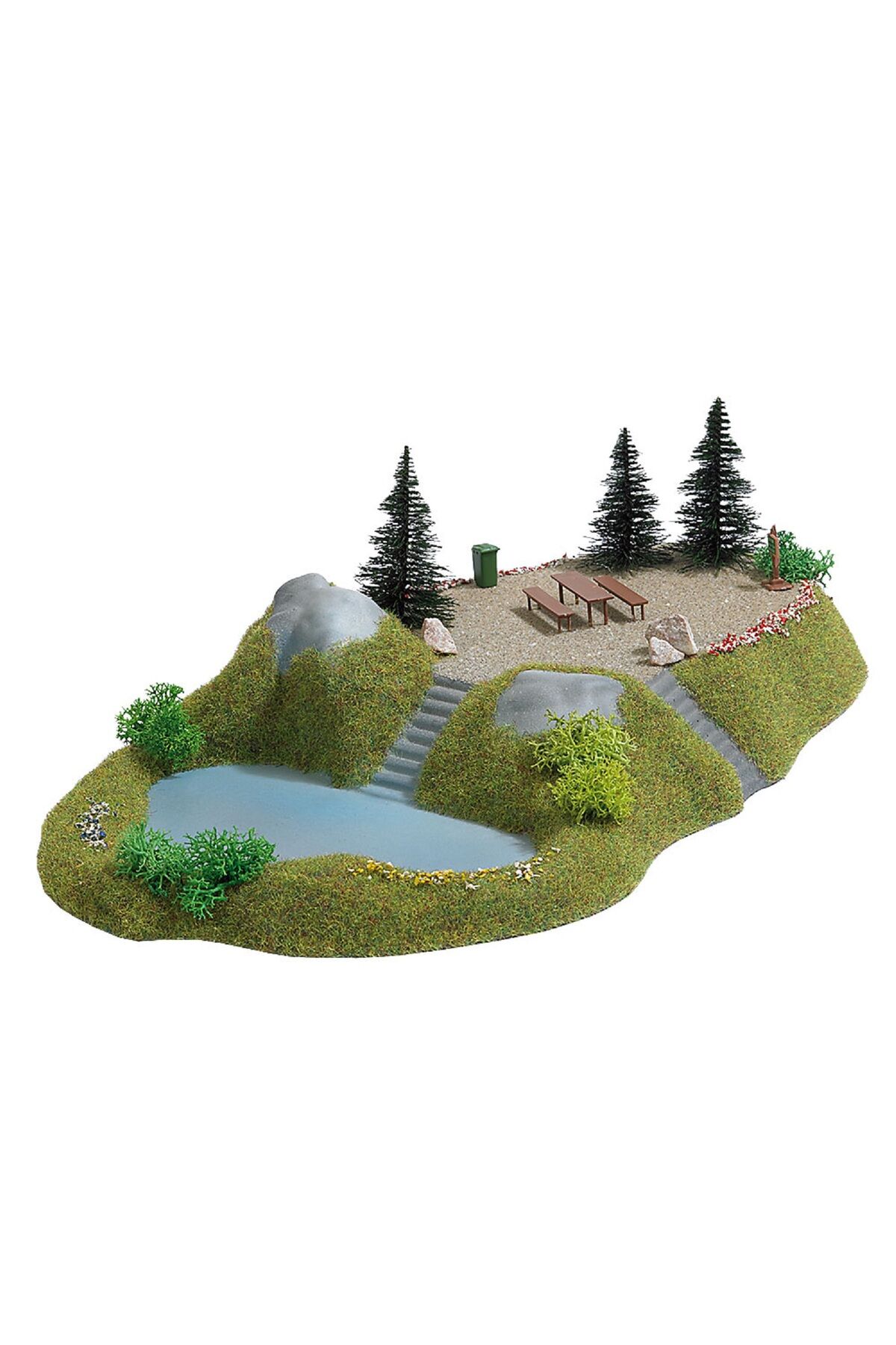 1:87 Ho Busch Hazır Diorama Zemini Maket ( 30 x 18 cm)