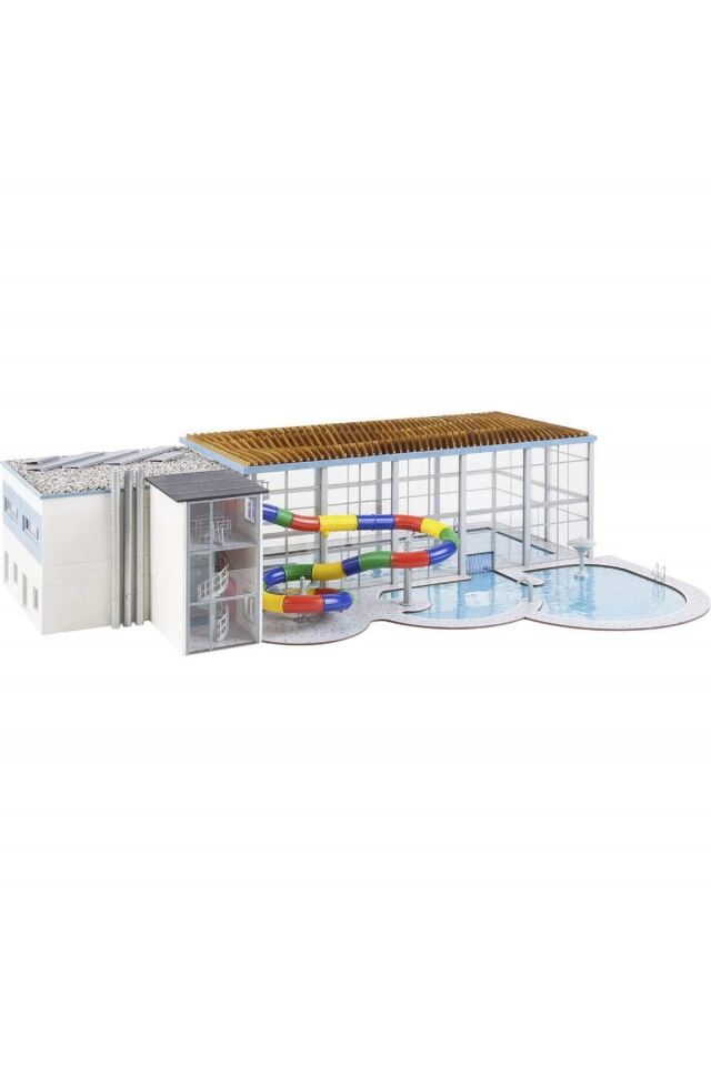1:87 Ho Kaydıraklı kapalı yüzme havuzu Maket ( limited edition exclusive model )
