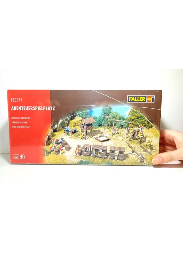 1:87 Ho Ölçek Abenteuerspielplatz MİNYATÜR  PLASTİK MAKET  OYUN PARKI.
