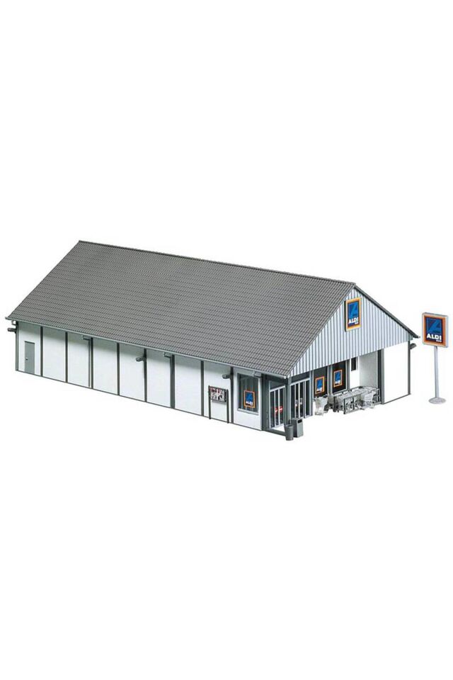 1:87 Aldi Süpermarket Plastik Maketi