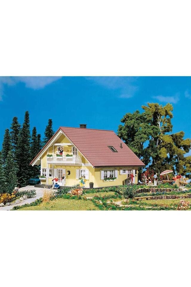 1:87 Ho Müstakil Aile Evi  Plastik Maket.