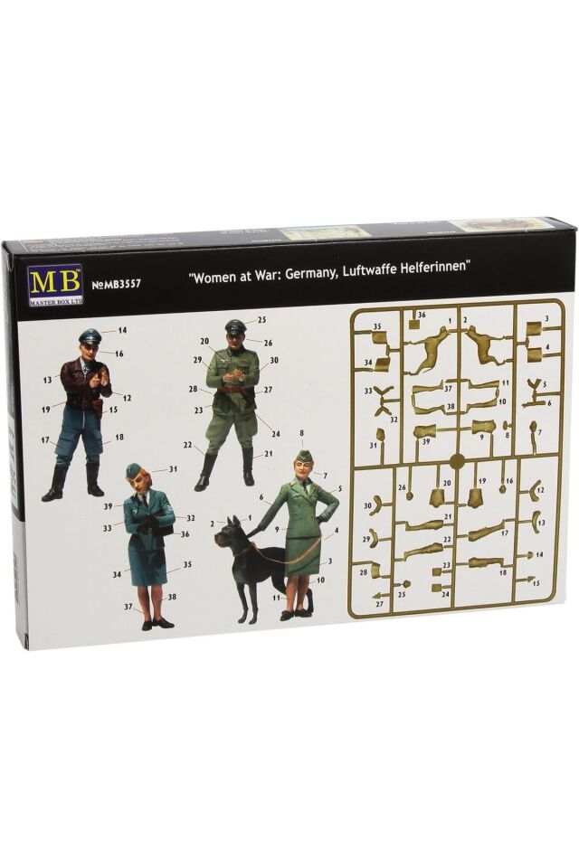 1/35 WOMEN AT WAR: GERMANY, LUFTWAFFE HELFERİ