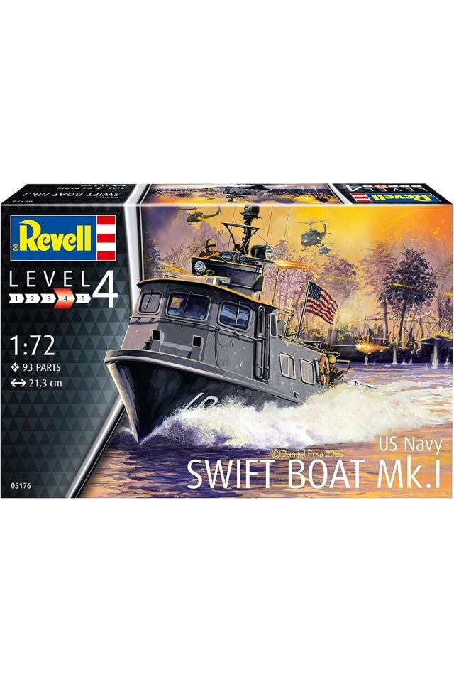 1:72 Ölçekli ABD Donanması Swift Botu Mk I